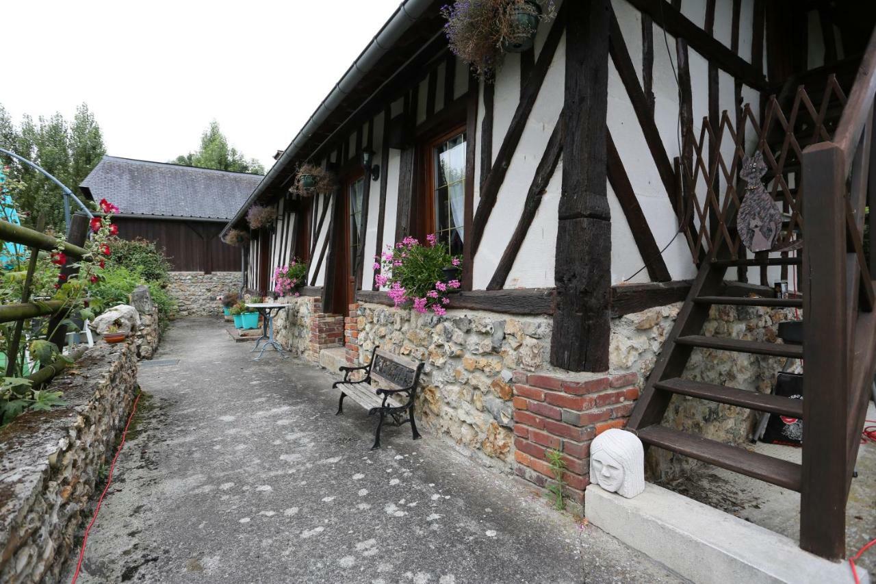 Le Clos Des Hortensias Toutainville Exterior foto